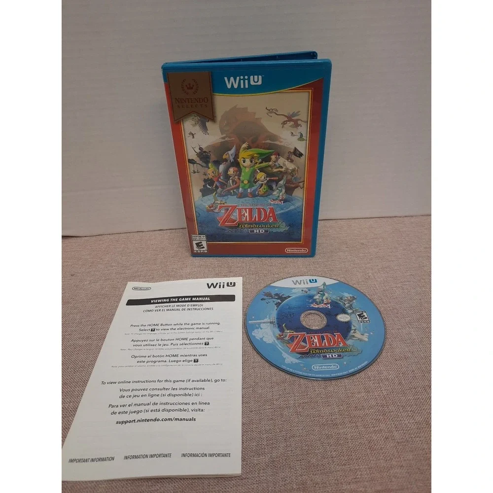 Zelda Wind Waker HD (Nintendo Wii U) Pre-Owned